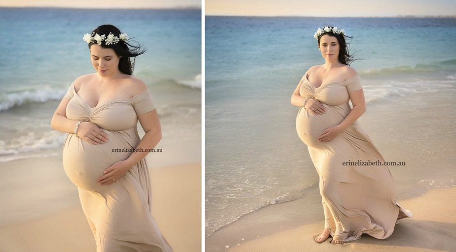 Эта девушка просто фотографировалась беременной на пляже. Но что с ней случилось потом&#8230;