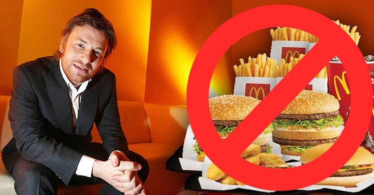 Джейми Оливер выиграл суд против McDonald’s и доказал, что их еду нельзя есть людям!