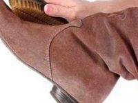 Как отчистить замшевую обувь от соли, грязи и жира