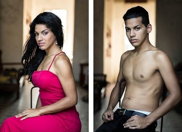 Скандальный фотопроект: 15 шокирующих снимков людей, которые сменили пол.