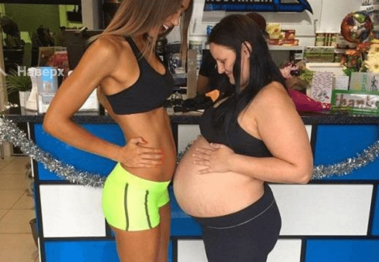 Модель, которая шокировала тренировками во время беременности, не смогла родить